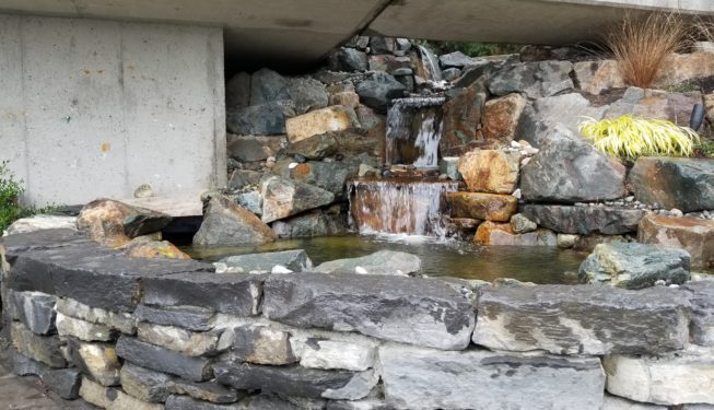 water feature construction