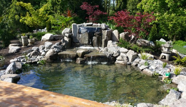 water feature construction