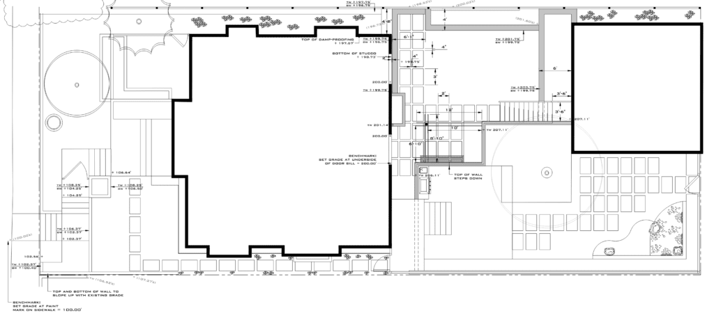 landscape construction Vancouver plan