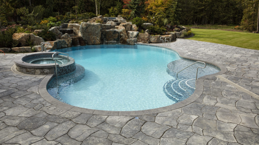 Paver BackYard Pool
