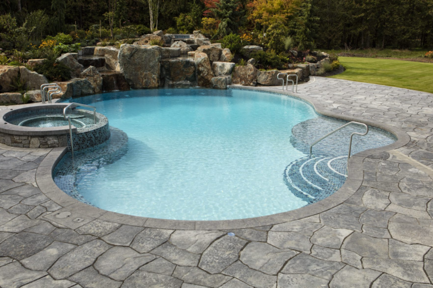 Paver BackYard Pool