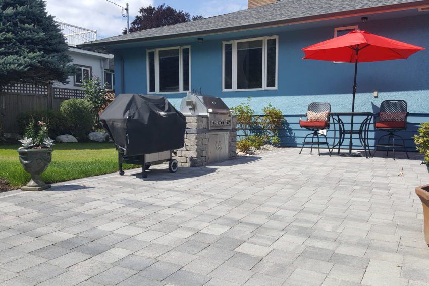 Paver Patio Backyard