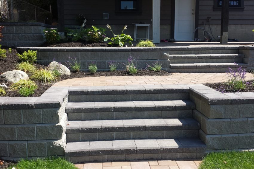 Blockwall Steps