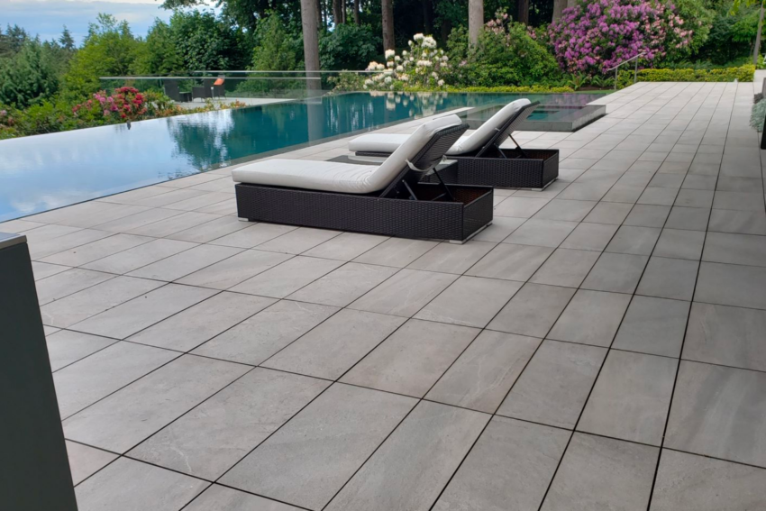 Paver Outdoor Deck