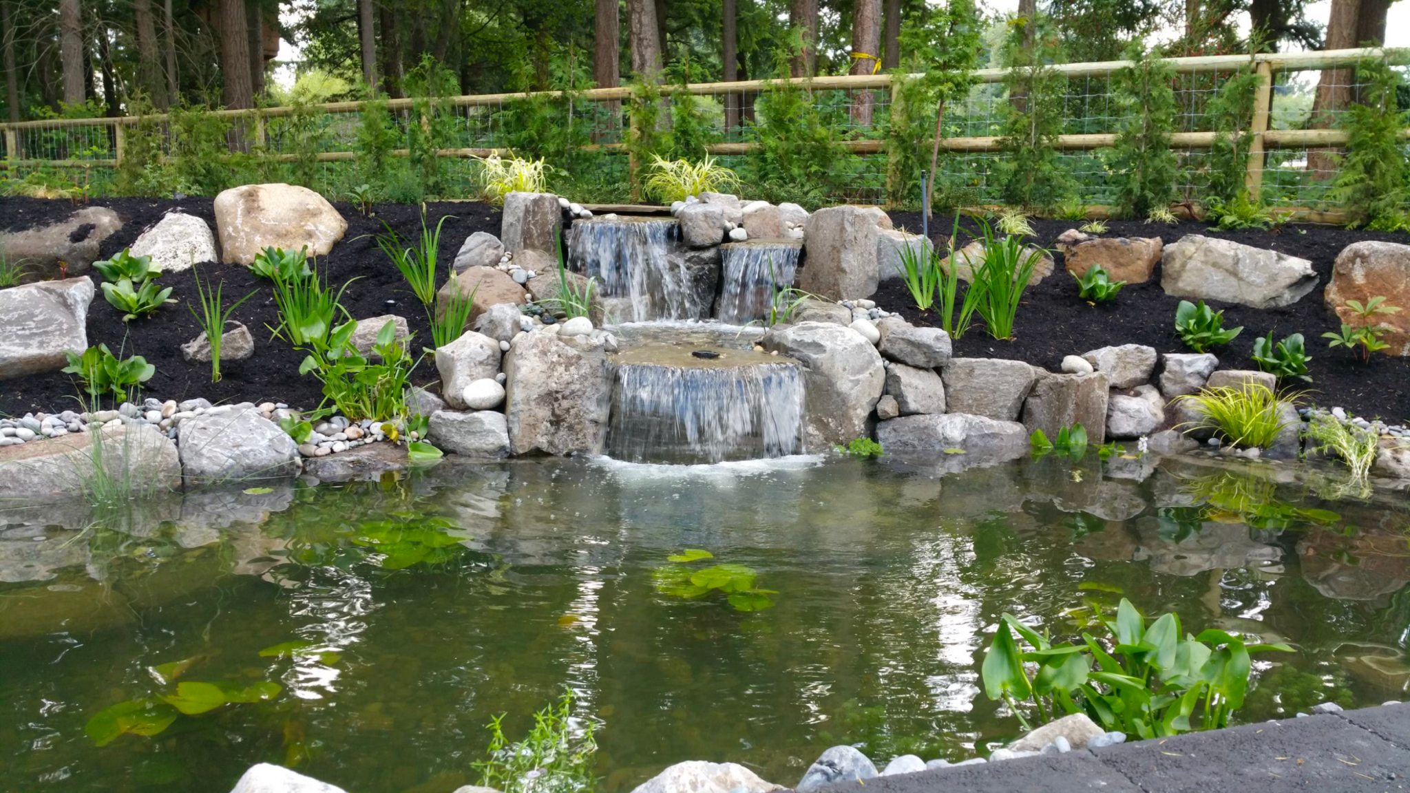 vancouver canada water feature landscape design