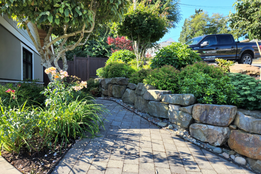vancouver landscape natural stone design