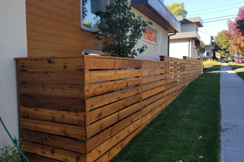 vancouver landscape woodwork fence