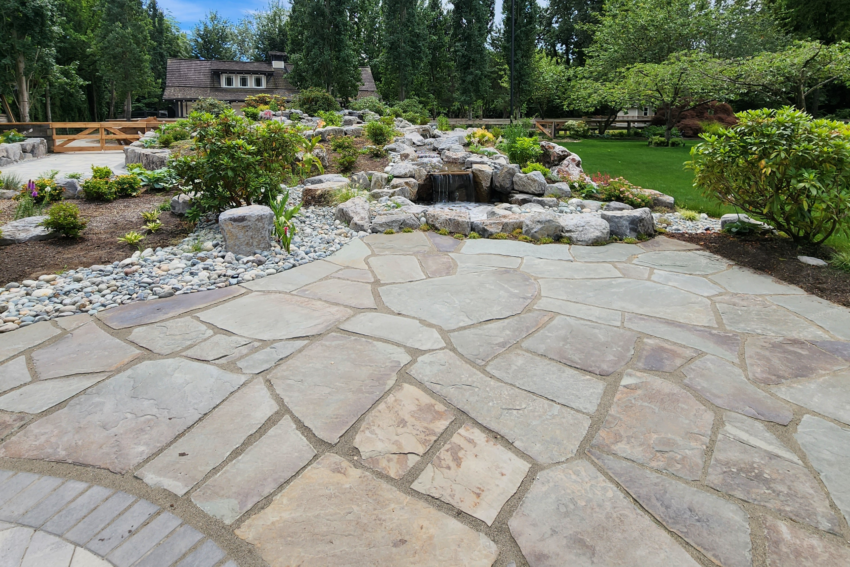 vancouver landscape natural stone design