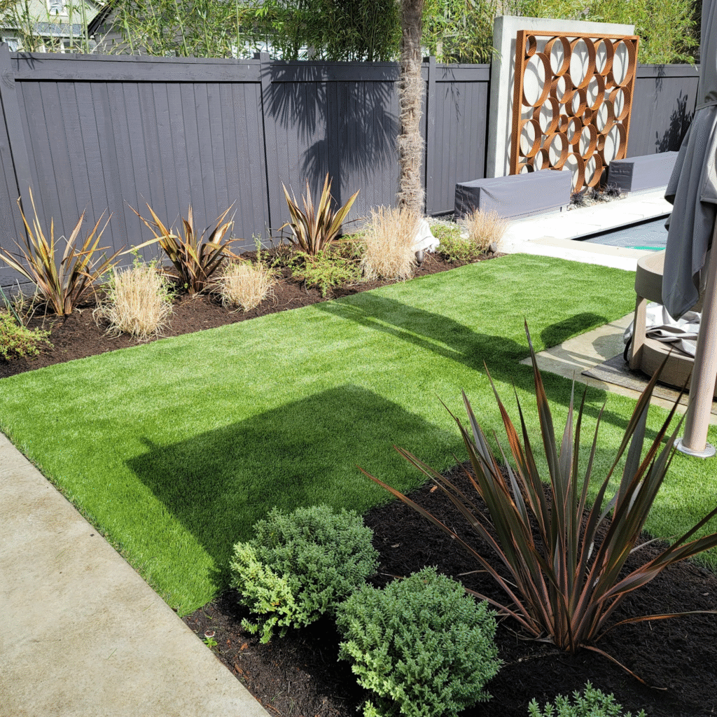 Backyard Landscaping in Richmond Homes